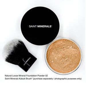 Saint Minerals Natural Loose Mineral Foundation Powder